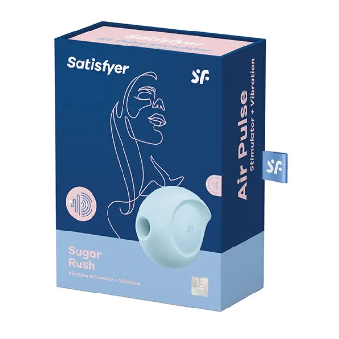 WIL Vibrators Satisfyer Sugar Rush Clitoral Stimulator Blue