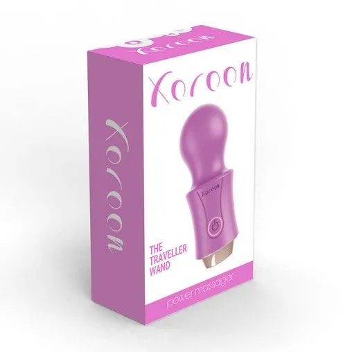 Xocoon The Traveller Wand Massager Purple Xocoon Vibrators