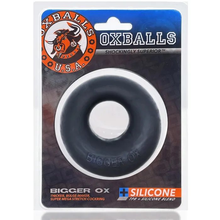 Anal Bigger Ox Cockring Black Ice Oxballs