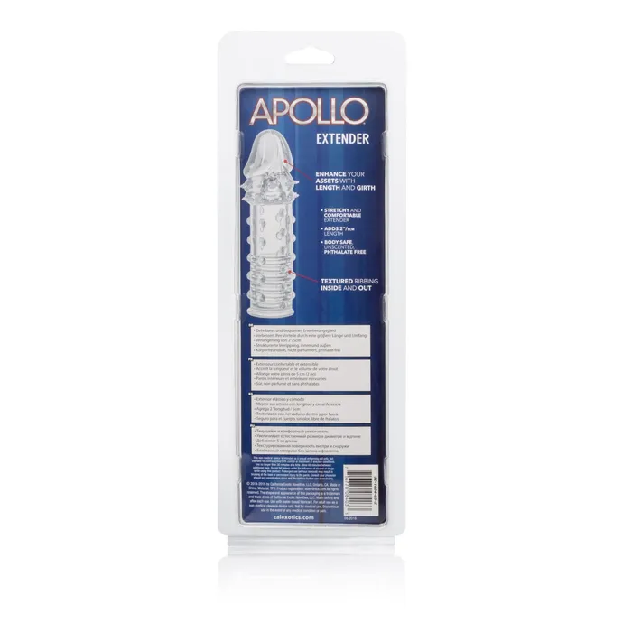 Apollo Extender Clear CalExotics Dildos