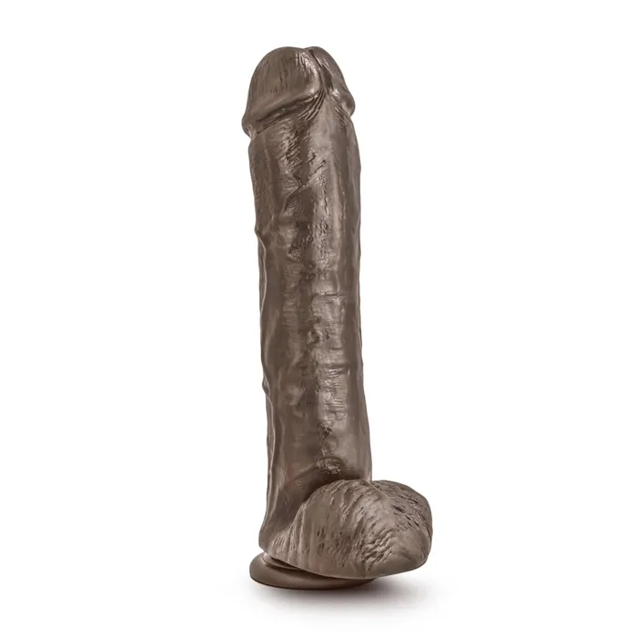 Blush Novelties Female Sex Toys Dr Skin Mr Savage 115 Dildo With Suction Cup Chocolate