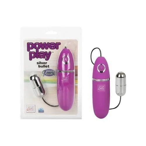 CalExotics Power Play Silver Bullet Female Sex Toys