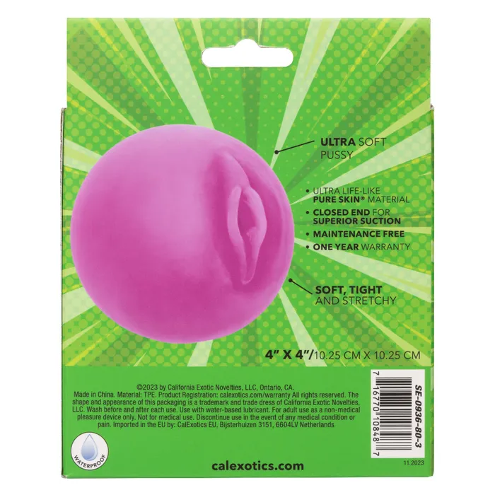 CalExotics Vibrators Pop Sock Pussy Purple