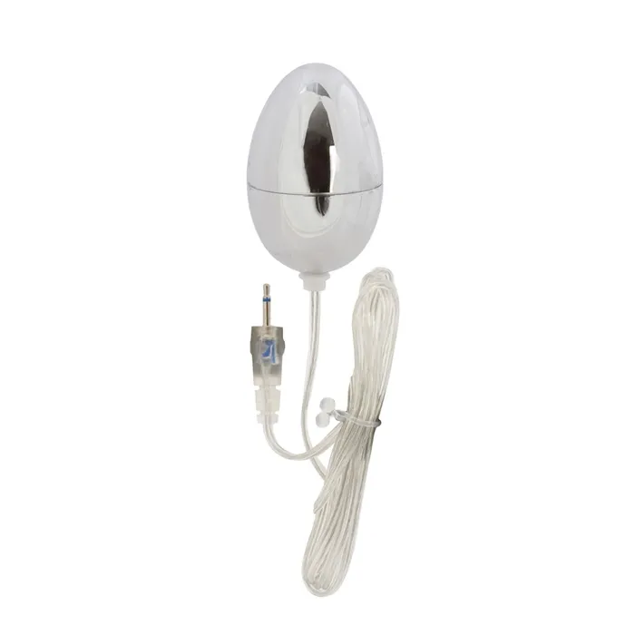 CalExotics Vibrators Sterling Collection Silver Egg