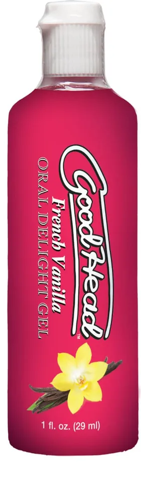 Doc Johnson Goodhead Oral Delight Gel French Vanilla 1 Oz Bulk Dildos