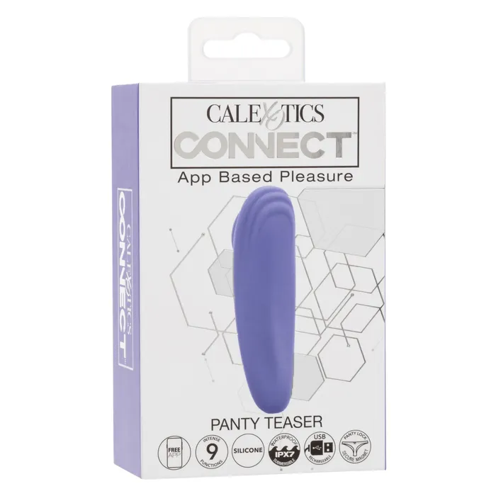 Female Sex Toys Calexotics Connect Panty Teaser Periwinkle CalExotics