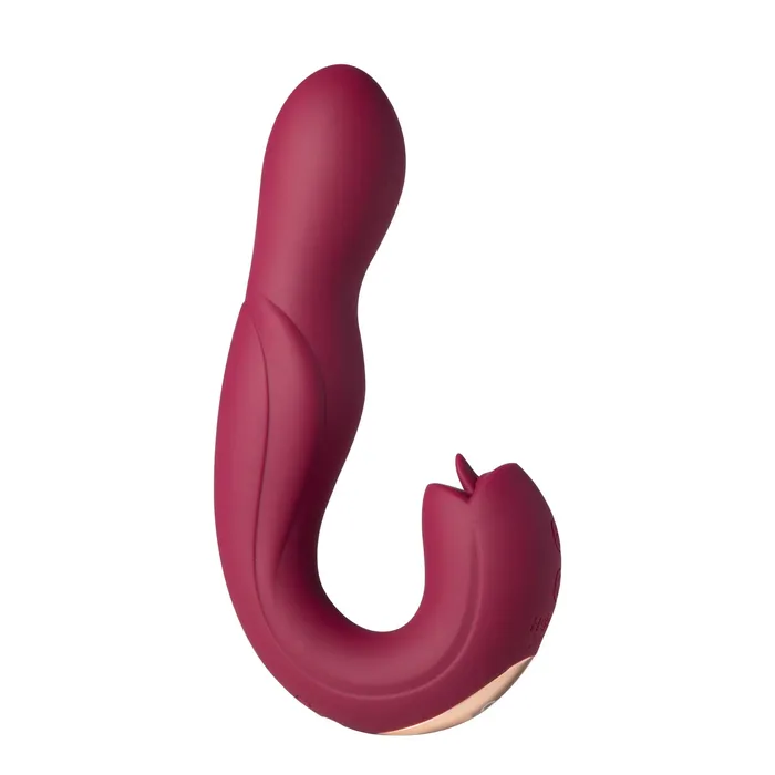 Female Sex Toys Honey Play Box Joi Pro Remote Control GSpot and Clit Stimulator Maroon