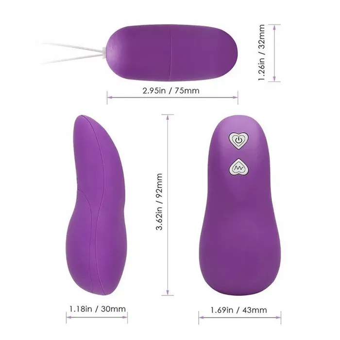 Female Sex Toys NyoKii MultiFrequency Mini Egg Remote Control Vibration Egg VB39