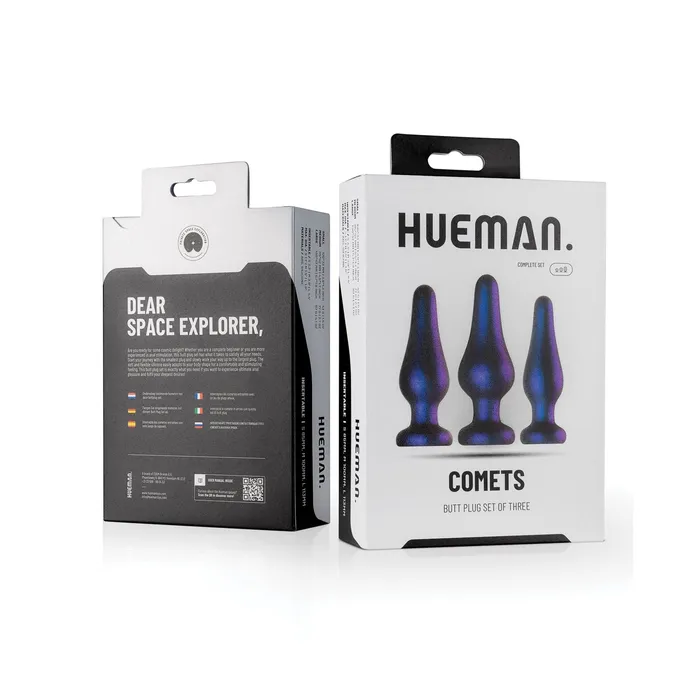 Hueman Anal Hueman Comets Anal Trainer Butt Plug Set