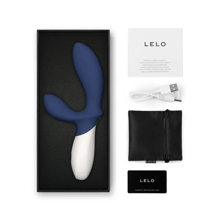 Lelo Vibrators Loki Wave 2 Base Blue