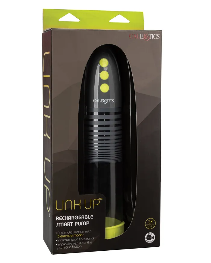 Link Up Rechargeable Smart Pump CalExotics Female Sex Toys