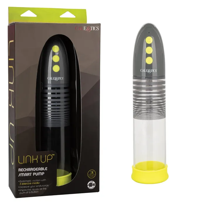 Link Up Rechargeable Smart Pump CalExotics Female Sex Toys