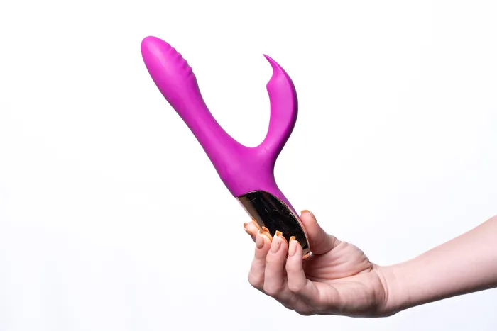 Maia Toys Vibrators Skyler Silicone Bendable Rabbit Purple