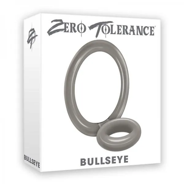 Male Sex Toys Evolved Novelties Bullseye Cock Ring Double Ring Smoke