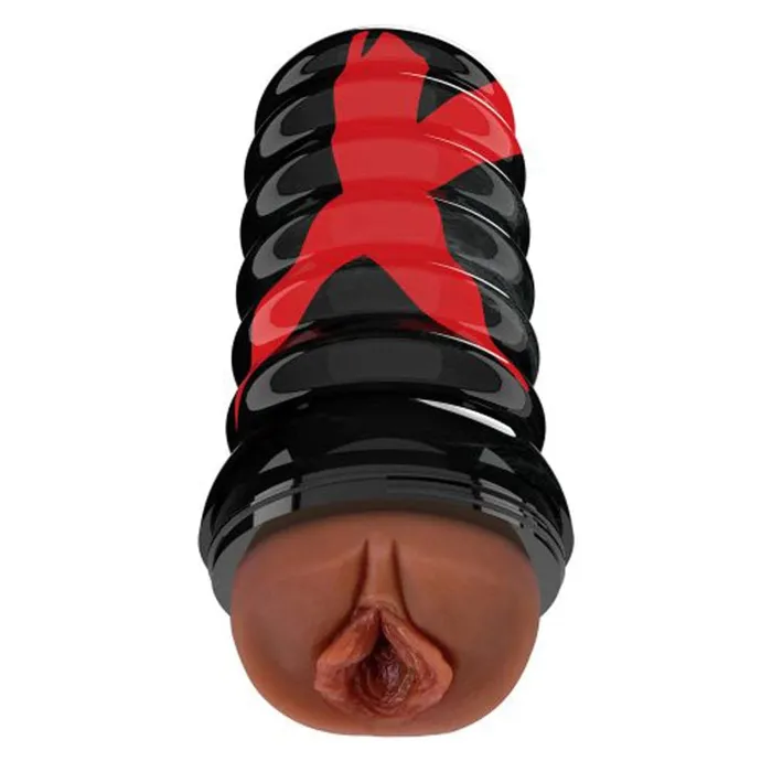 Male Sex Toys PDX Brands AirTight Pussy Stroker Brown