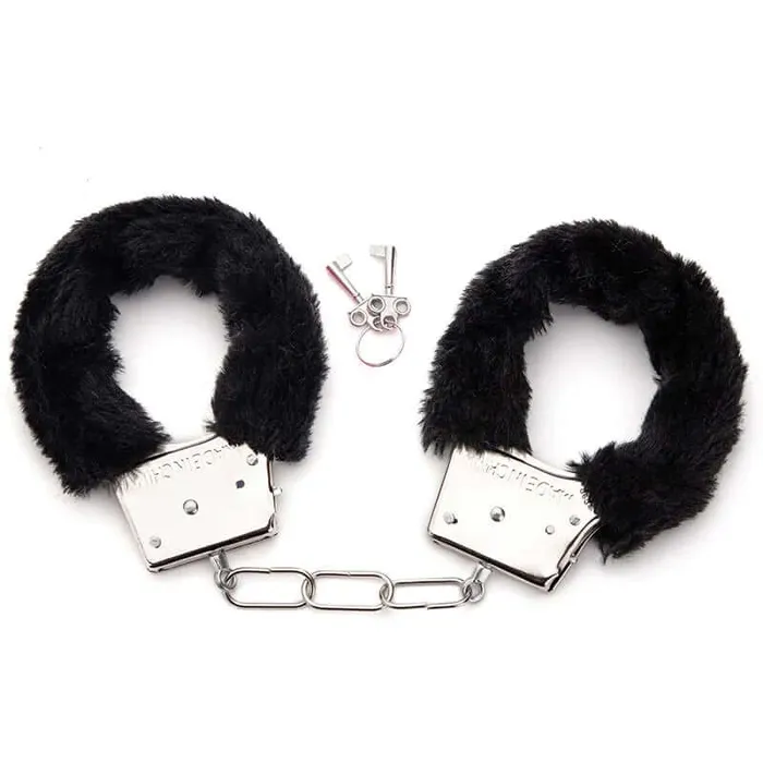 NyoKii Male Sex Toys Furry Fluffy Handcuffs With Keys SM13