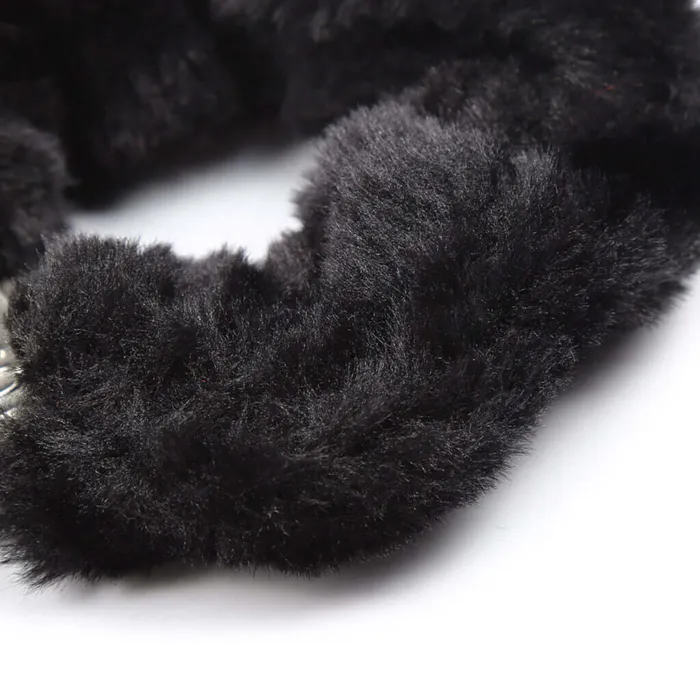 NyoKii Male Sex Toys Furry Fluffy Handcuffs With Keys SM13