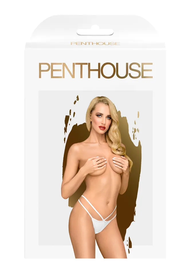 Penthouse Lingerie Male Sex Toys Classified L XL White