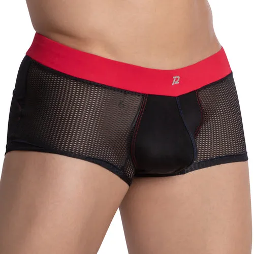 Pistol Pete Fishnet See Through Boxer Pistol Pete Vibrators