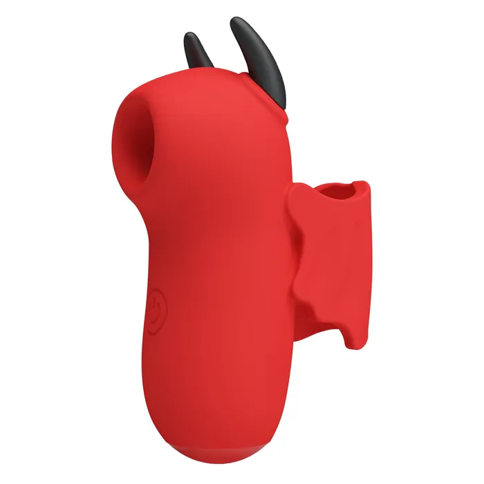 Pretty Love Vibrators Magic Devil Finger Vibrator Red