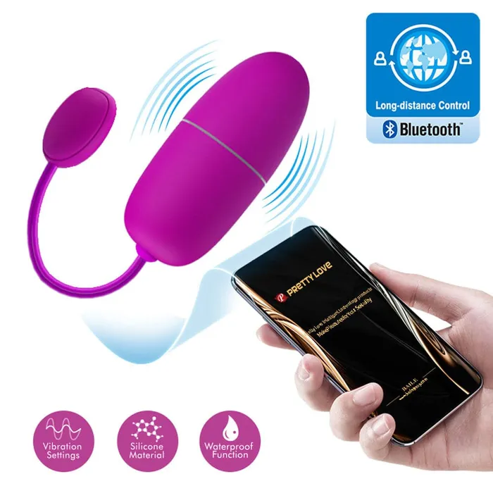 Pretty Love Vibrators Pretty Love Nymph Global Remote Control Series Purple