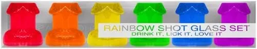 Rainbow Shot Glass Set Kheper Games Anal