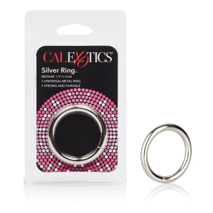 Silver Ring Medium CalExotics Male Sex Toys