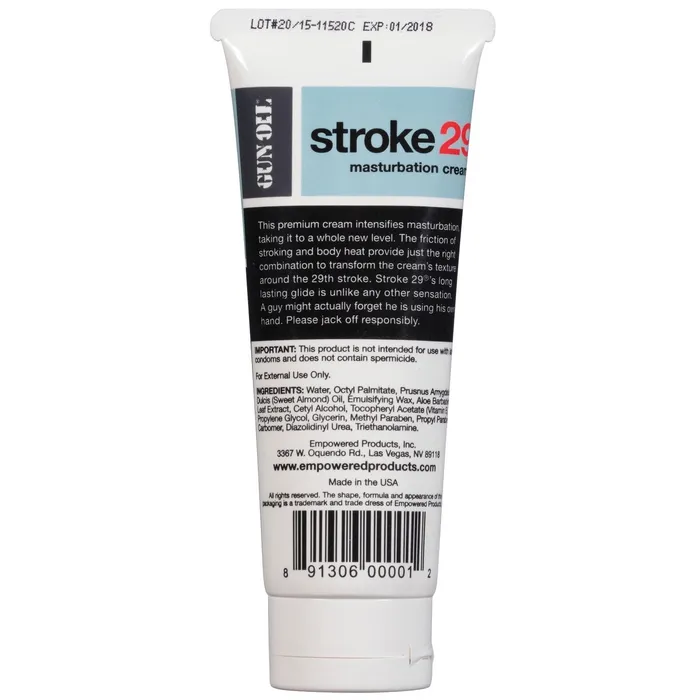 Stroke 29 Masturbation Cream Gun Oil Vibrators