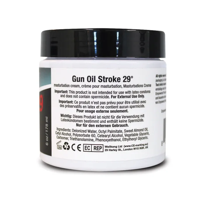 Stroke 29 Masturbation Cream Gun Oil Vibrators