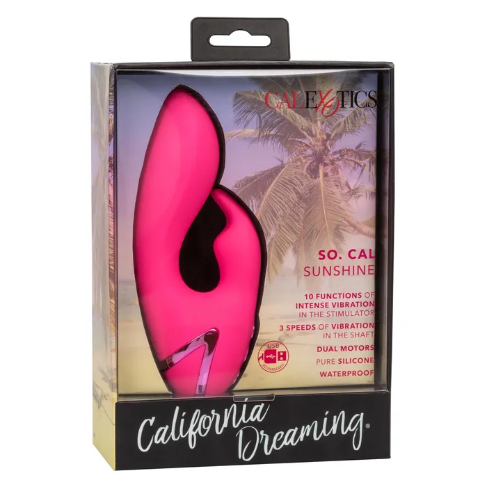 Vibrators CalExotics California Dreaming So Cal Sunshine Pink