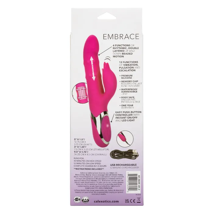 Vibrators Enchanted Embrace Pink CalExotics