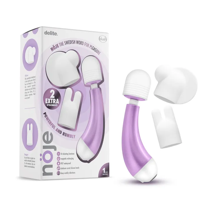 Vibrators Noje Delite Wisteria Blush Novelties