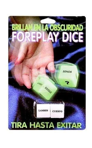 Vibrators Pipedream Foreplay Dice Spanish Version Each