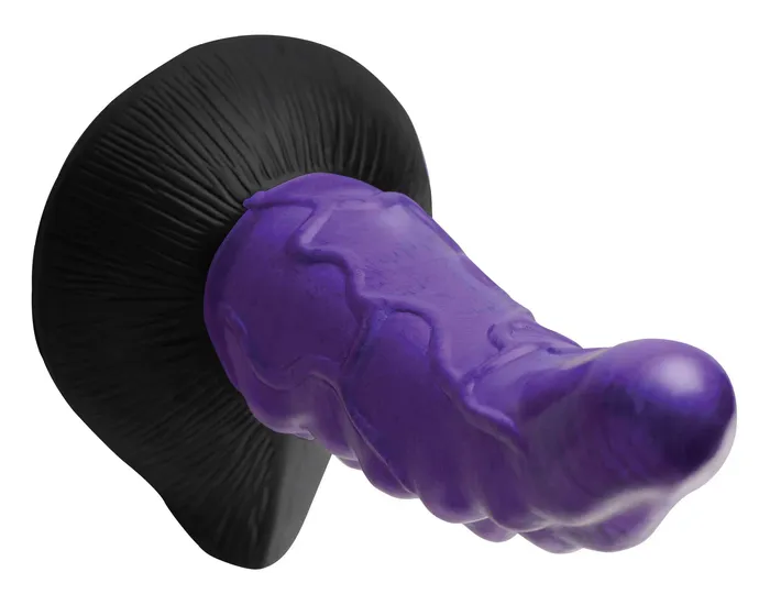 XR Brands Creature Cocks Dildos Cc Orion Invader Veiny Space Alien Silicone Dildo Purple