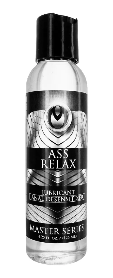 XR Brands Master Series Anal Ass Relax Lubricant Anal Desensitizer 425 Fl Oz