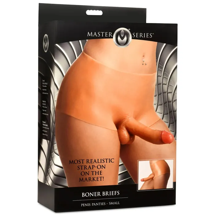 XR Brands Master Series Male Sex Toys Boner Briefs Penis Panties Medium