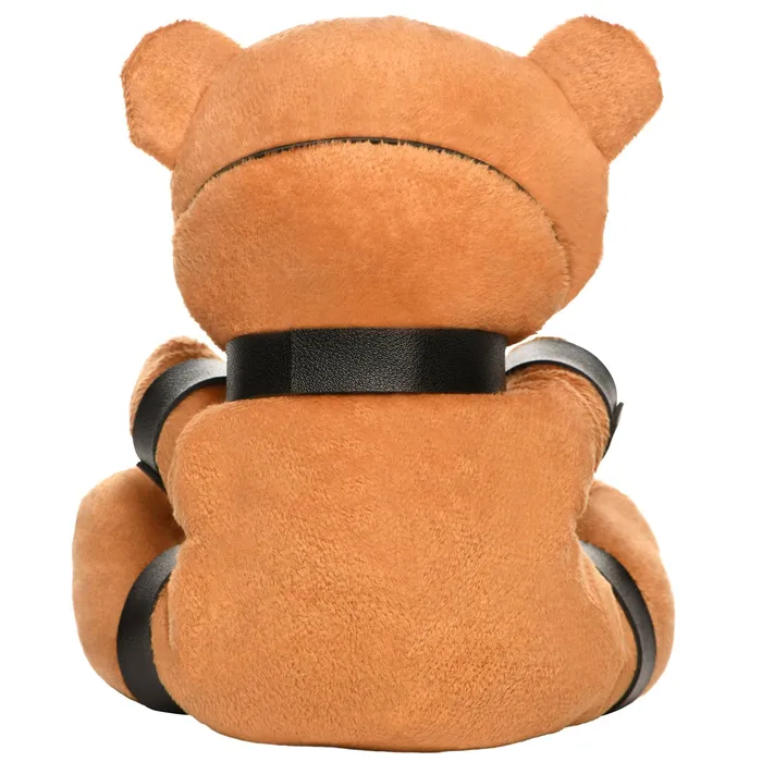 XR Brands Master Series Vibrators Gagged Teddy Bear Plush