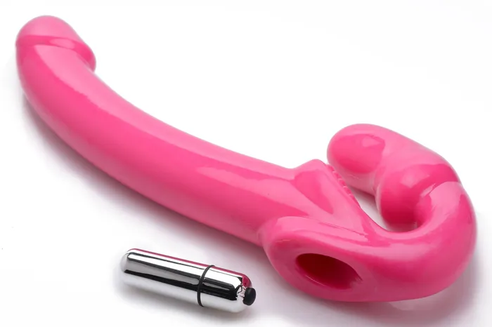 XR Brands Strap U Vibrators 7x Revolver Slim Pink