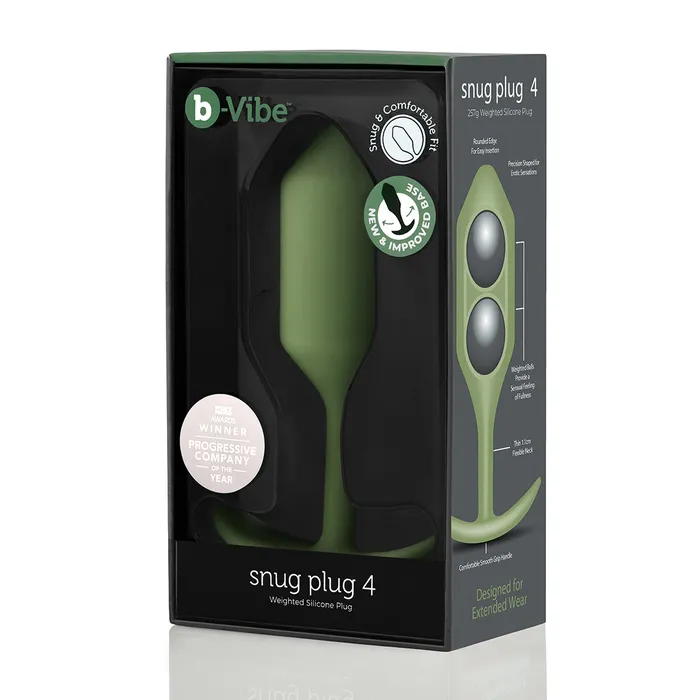 Anal BVibe BVibe Snug Plug 4 XL Army