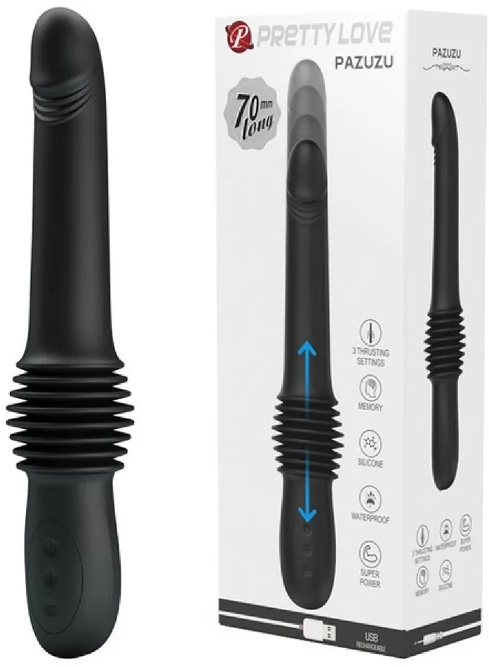 Anal Pretty Love Rechargeable Pazuzu Black