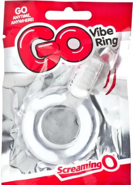 Anal Screaming O Go Vibe Ring Clear