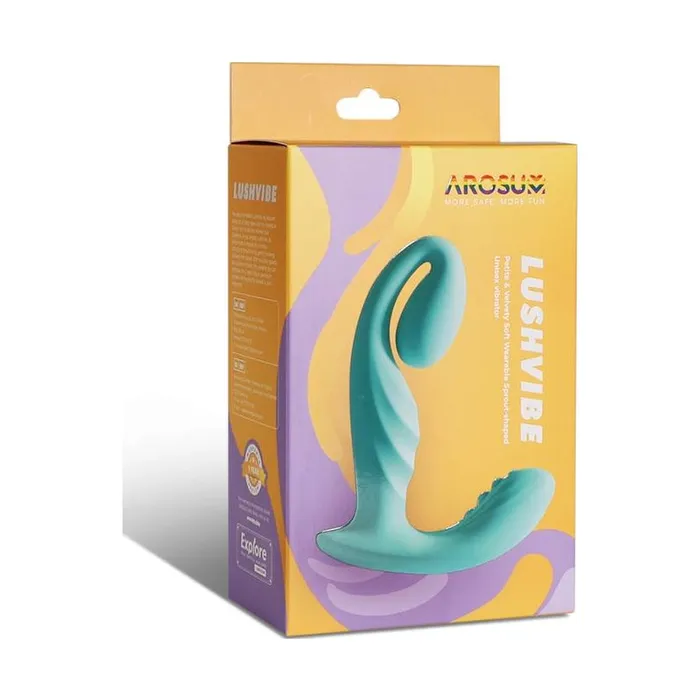 Arosum LushVibe Wearable SproutShaped Unisex Vibrator Vibrators