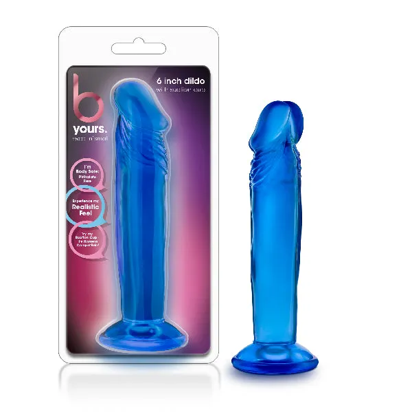 Blush B Yours Sweet N Small 6in Blue Vibrators