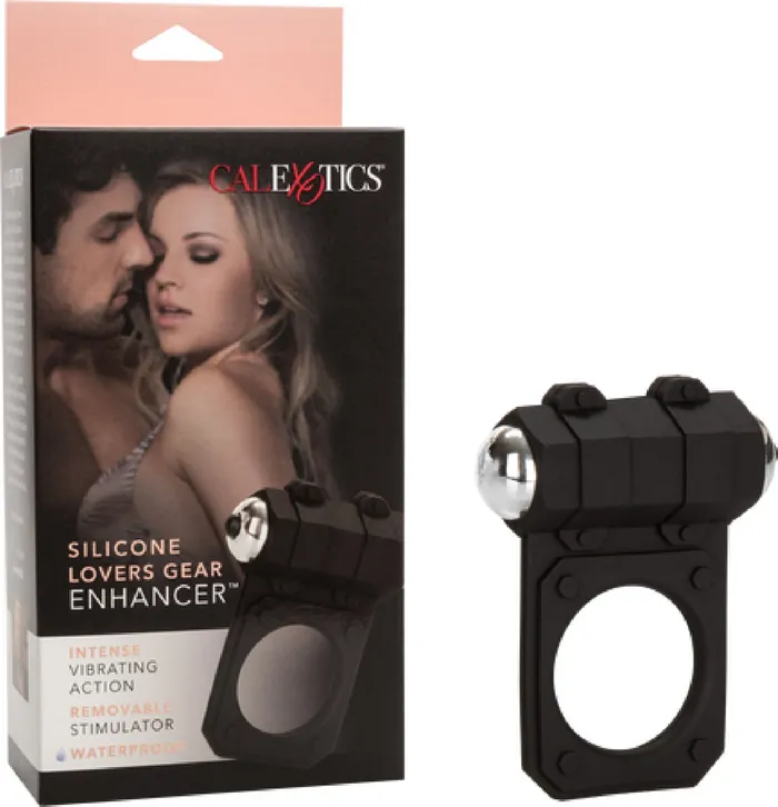 Couples California Exotic Novelties Silicone Lovers Gear Enhancer Black Cock Ring Sex Adult Pleasure Orgasm