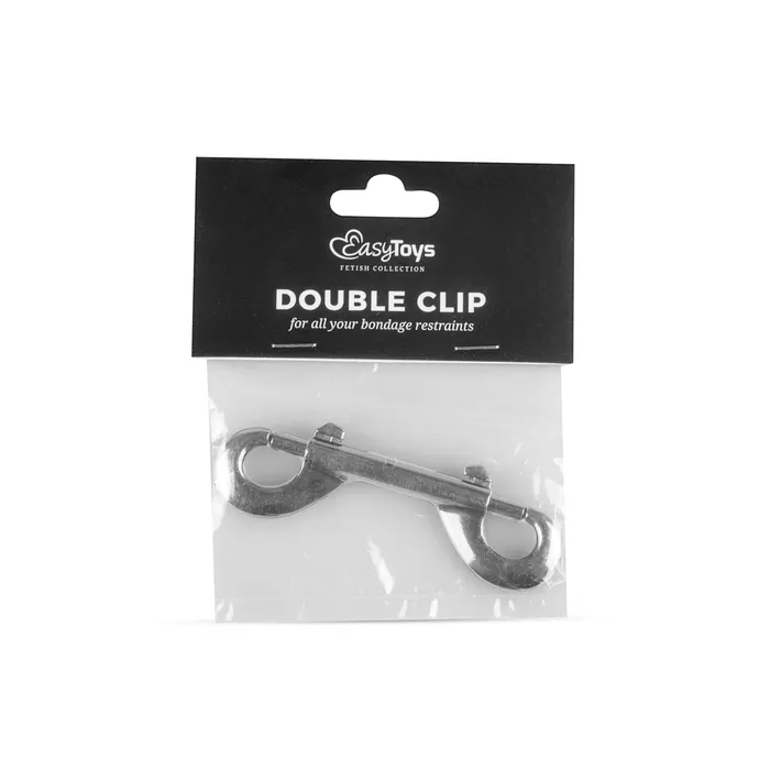 Double Clip Silver Fetish Collection Dildos