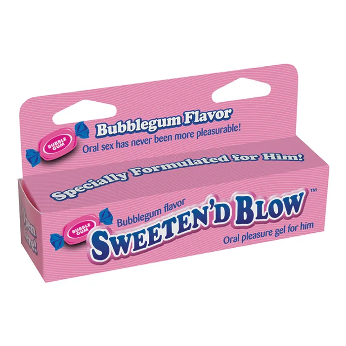 Enhancers Little Genie Sweetend Blow Oral Pleasure Gel 15 oz Assorted Flavors