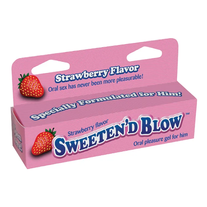 Enhancers Little Genie Sweetend Blow Oral Pleasure Gel 15 oz Assorted Flavors