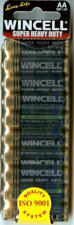 Female Sex Toys Wincell Wincell Super Heavy Duty AA Shrink 10Pk Battery