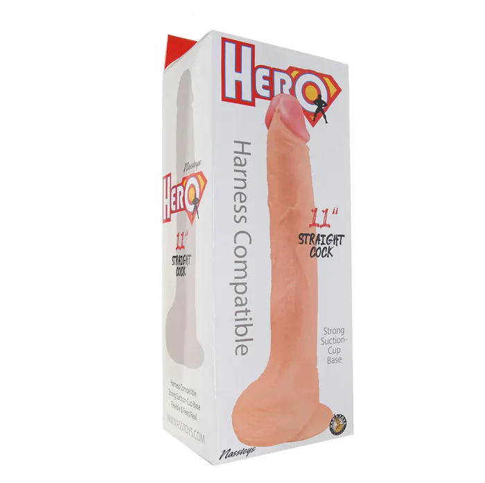 Hero 11 Inch Straight Harness Compatible Dildo Erotica Adult Toys Female Sex Toys