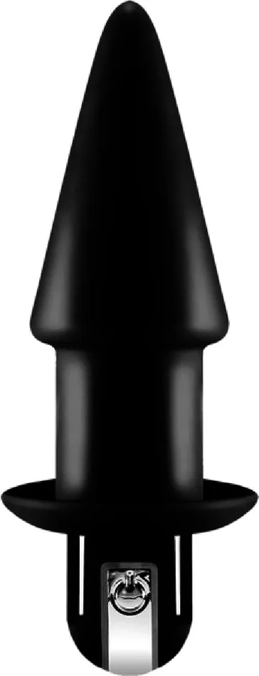 Humper Rechargeable Vibrating Butt Plug Black Excellent Power Anal